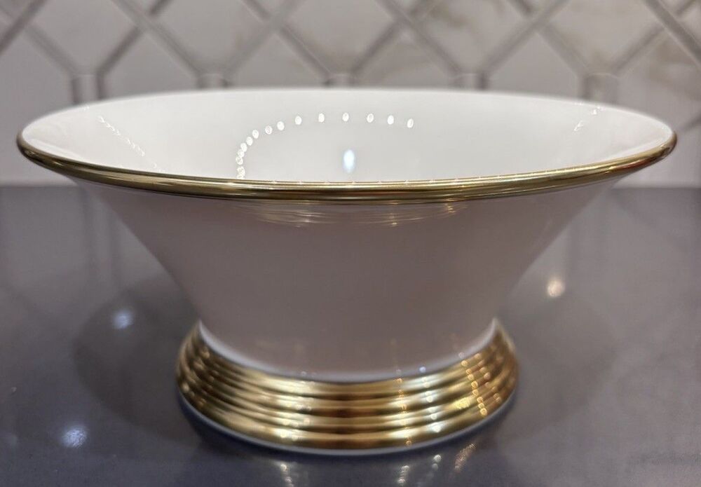 LENOX Dimension Collection Eternal Nouveau Bowl; 8 3/4" - With Price Tag New